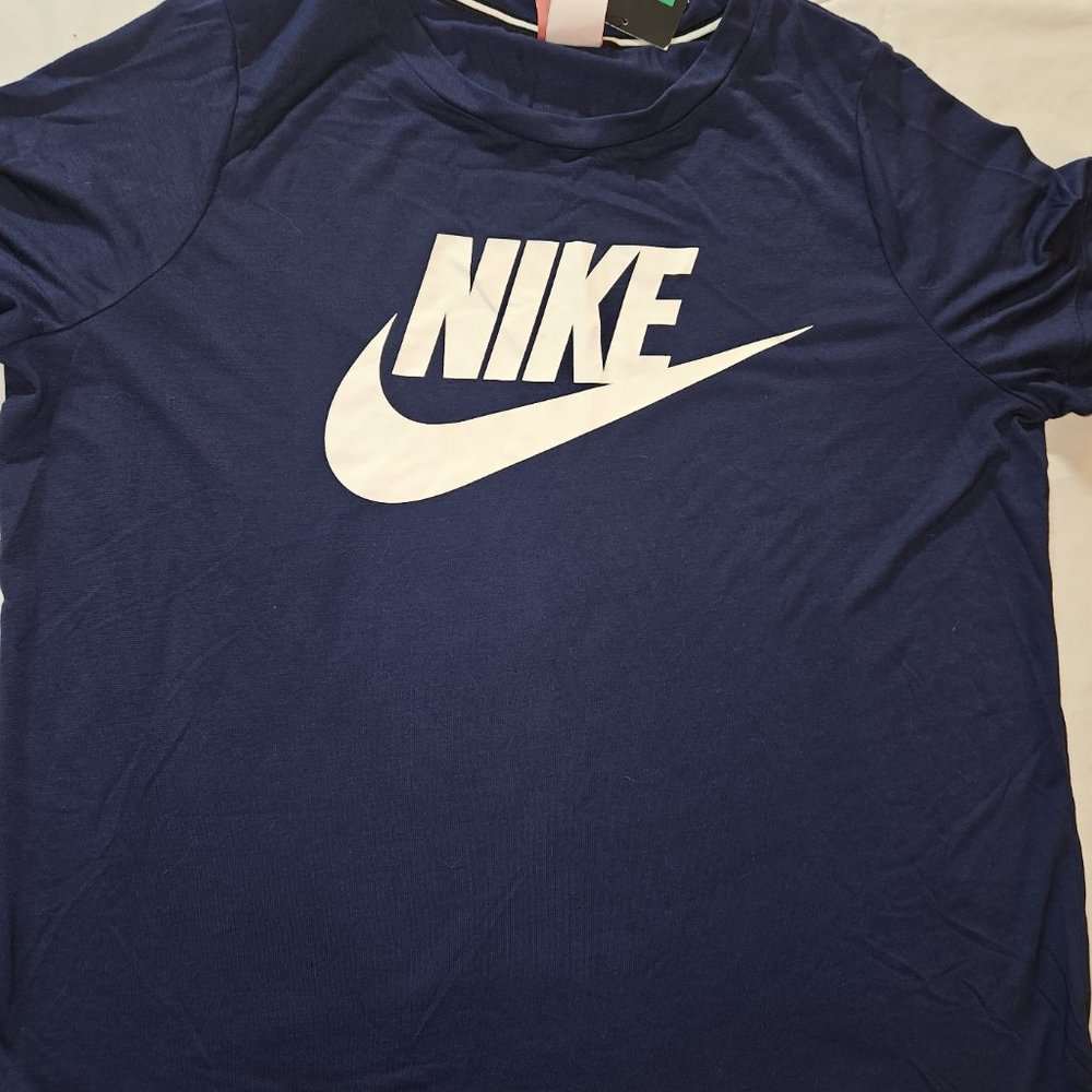 Nike Blue Short Sleeve Shirt XL